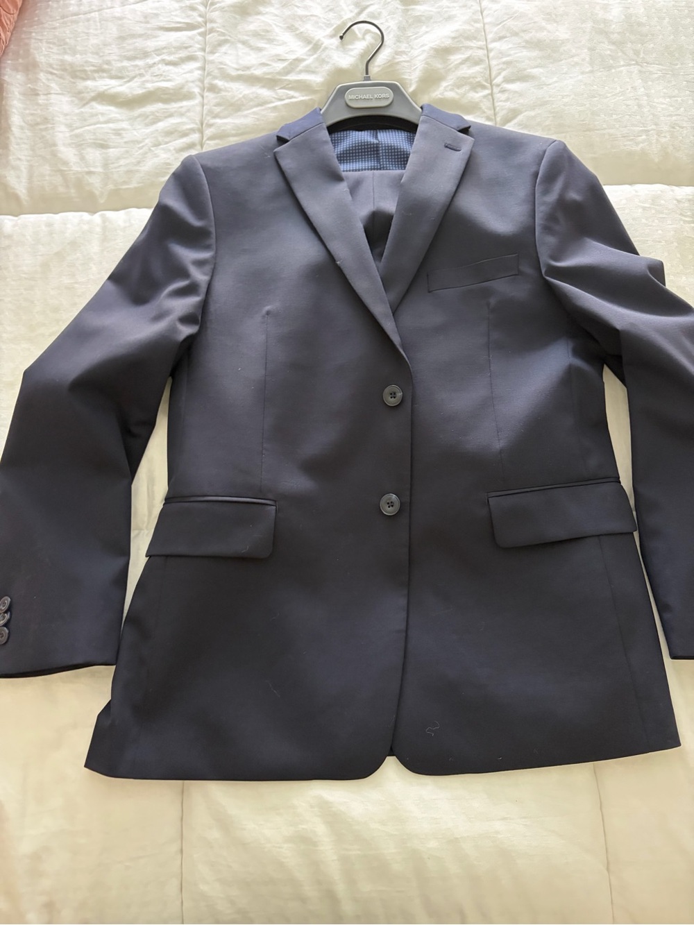 Boys navy suit